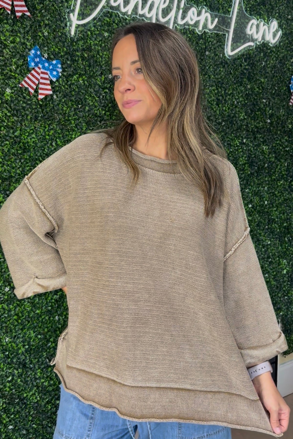 The Everyday Raw-Edge Top