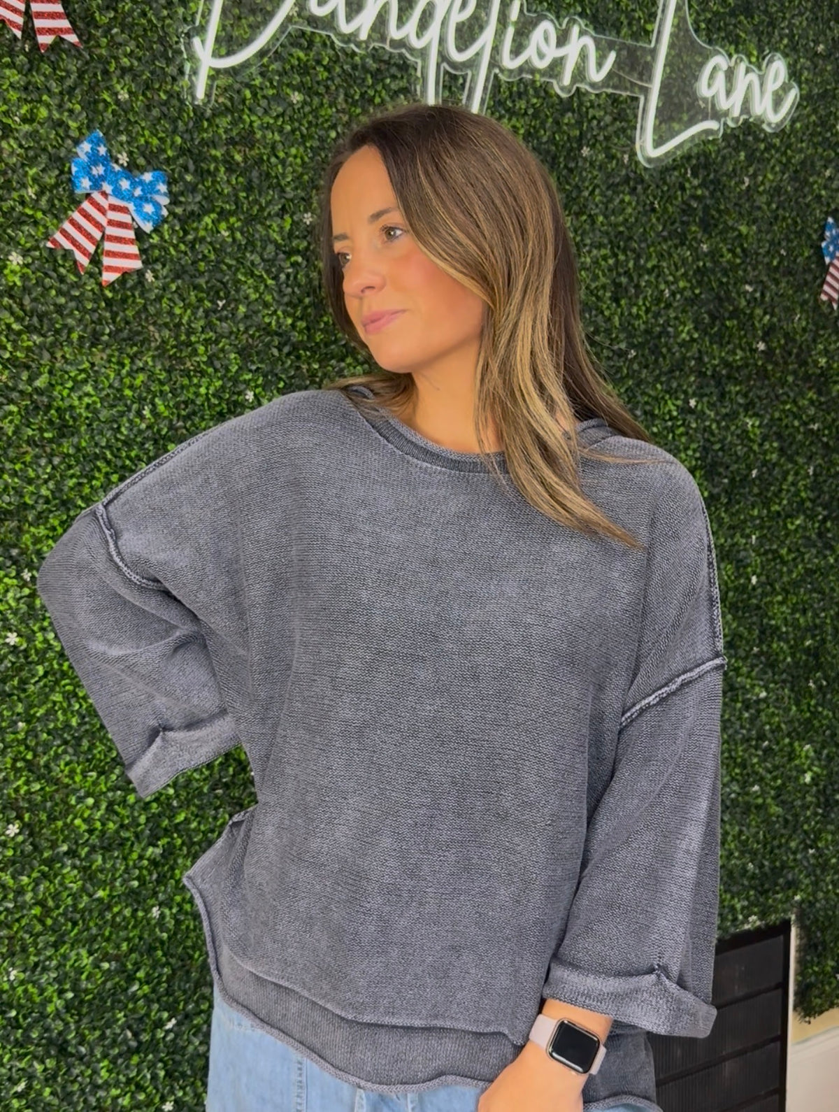 The Everyday Raw-Edge Top