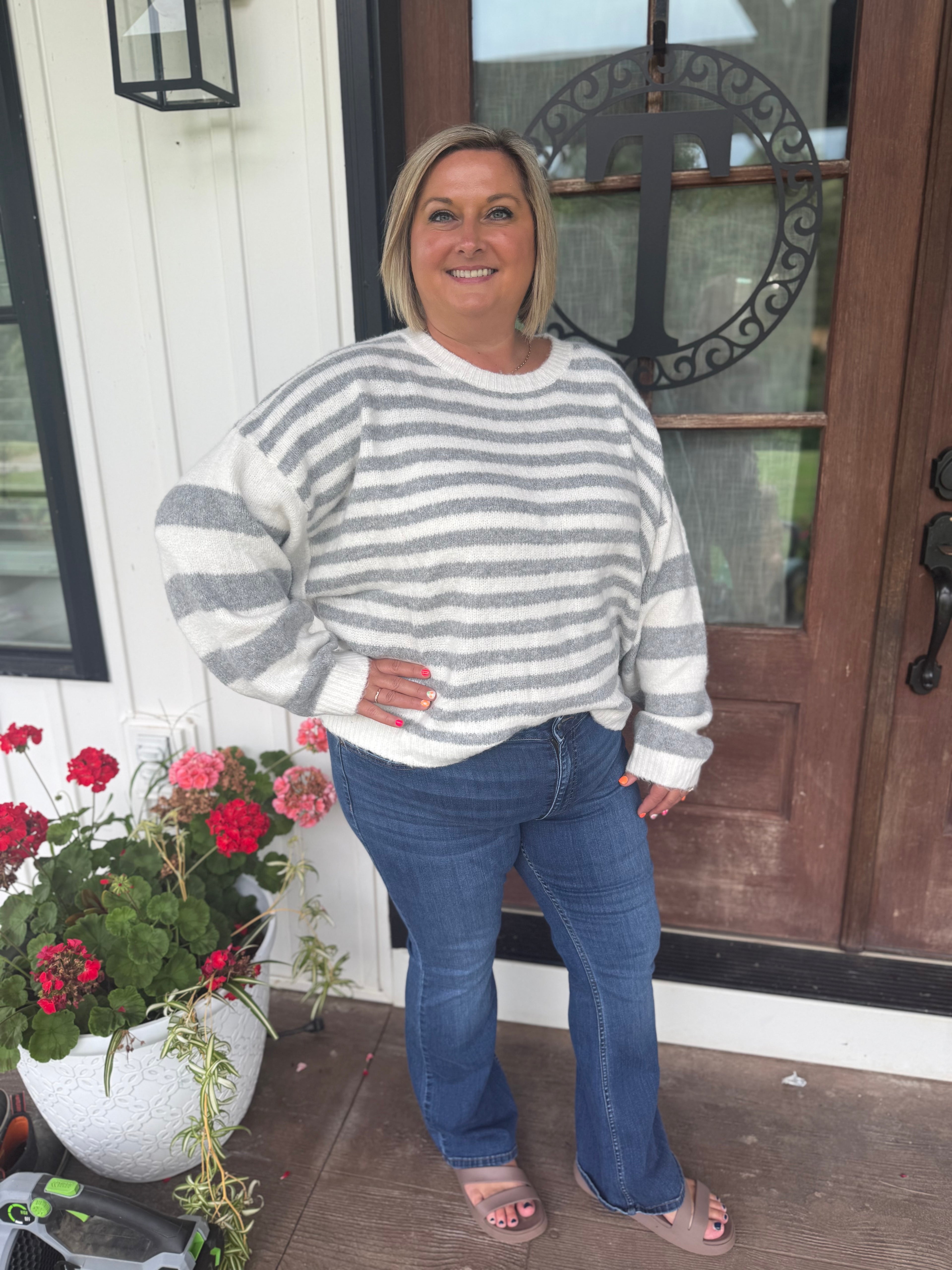 Everyday Comfort Striped Sweater