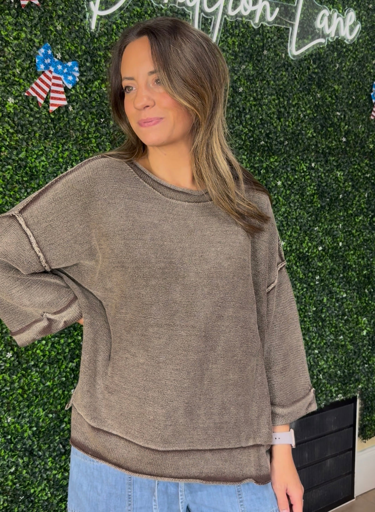 The Everyday Raw-Edge Top