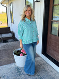 Ruffled Bottom Jeans-SWL1001