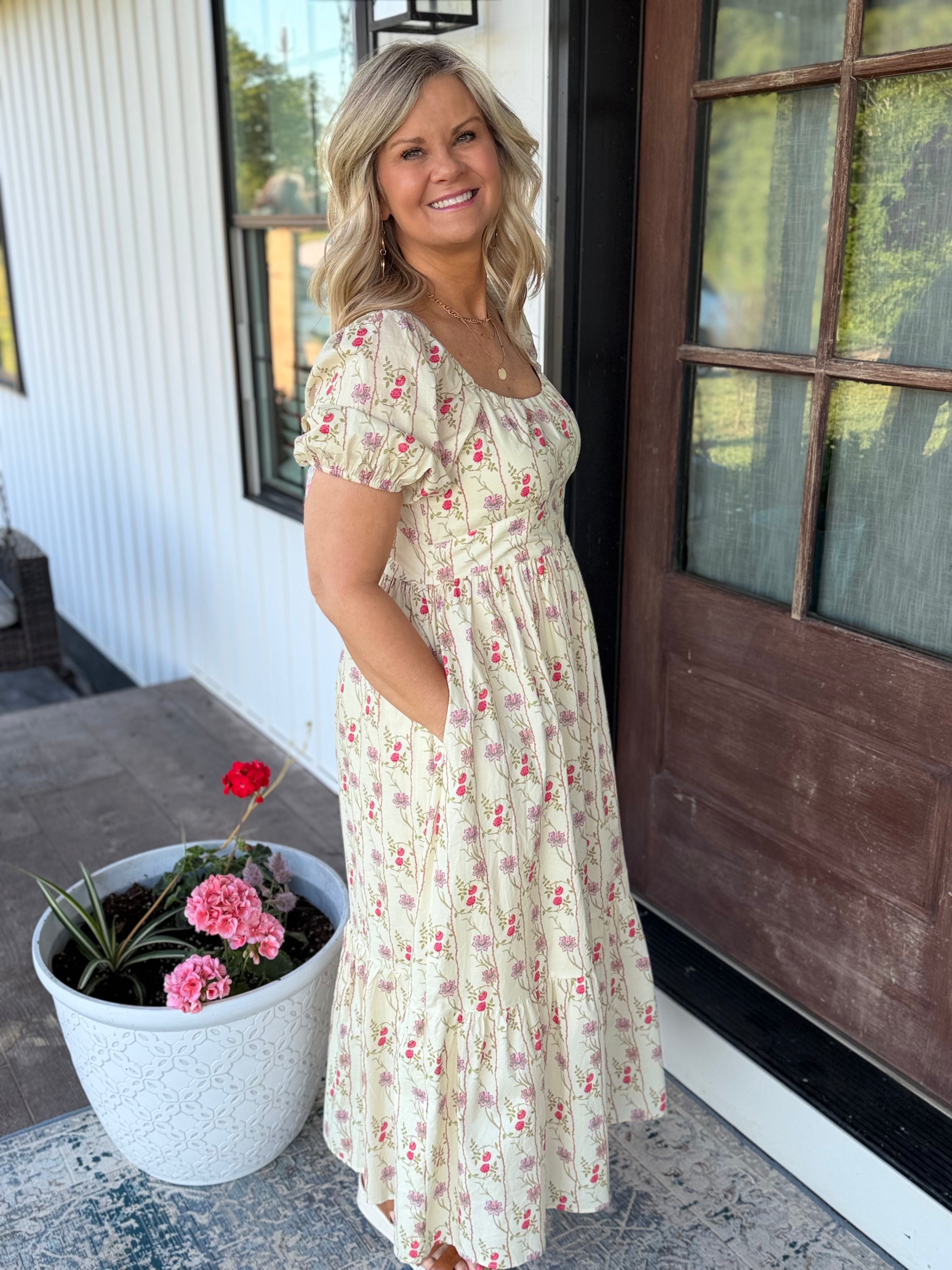 Floral Dress- IL1001